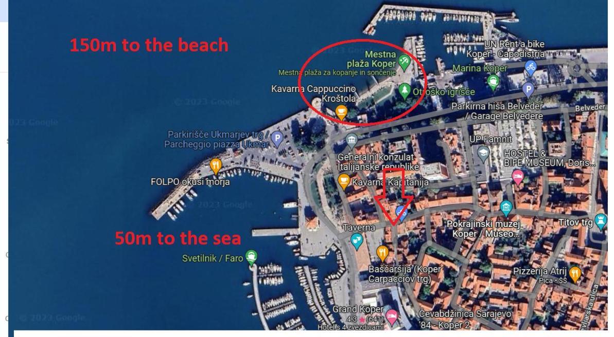 Koper Step To The Sea Apartment ภายนอก รูปภาพ