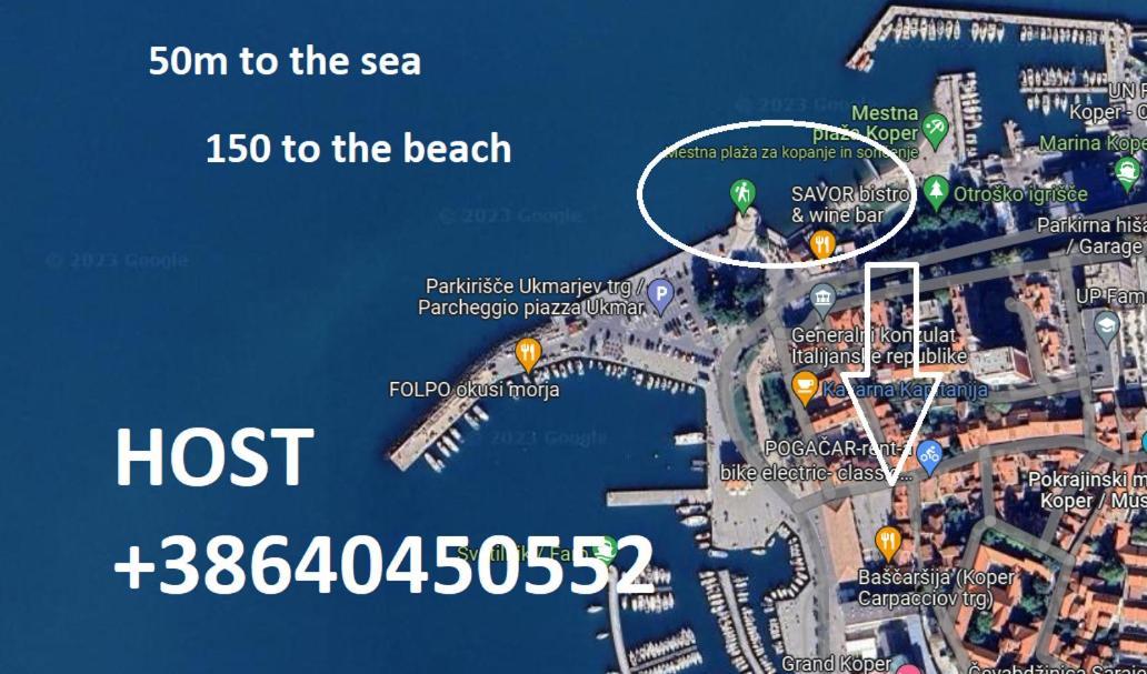Koper Step To The Sea Apartment ภายนอก รูปภาพ